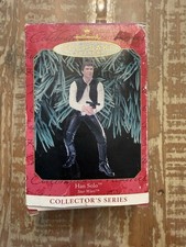 Vintage 1999 Hallmark Keepsake Ornament Star Wars Han Solo Collector Series #3 picture