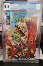 SHREK 9.8 CGC KIZOIC PRESENTS # 1 FREE COMIC BOOK DAY 2010 SUPER RARE DREAMWORKS picture