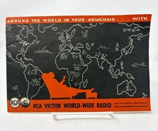 RCA Victor World-Wide Short Wave Radio Log of Short-Wave Stations Ephemera c1934 picture