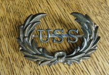 Indian Wars Era US Indian Scouts Officers Kepi Hat Insignia picture