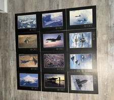 Vintage US Air Force Lithograph Series #36 Complete Unopened NOS Set Of 12 17x23 picture