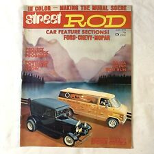 Street Rod Magazine Ford Mopar Roadster Chevrolet Roadsters June 1973 picture