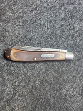 Vintage Schrade USA Old Timer 2 Blade Trapper Knife 94OT Delrin 940T picture