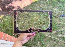 Cherry On Top License Plate Frame picture