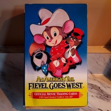 #9654 Impel Unopened Box of An American Tail Fievel Goes West Trading Cards  picture