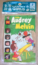 HARVEY GIRLS  3 Multi-Pack SEALED (HARVEY 1973) LITTLE DOT, WENDY, LITTLE AUDREY picture