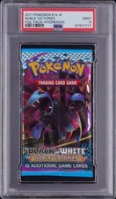 2011 POKEMON BLACK & WHITE NOBLE VICTORIES FOIL PACK HYDREIGON PSA 9 picture
