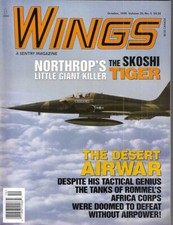 Wings Magazine Oct. 1999 Northrop F-5 Fighter Rommel North Africa Ju 87 Stuka picture