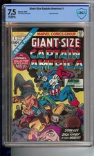 GIANT-SIZE CAPTAIN AMERICA #1 CBCS 7.5 picture