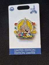 Walt Disney World 50th Anniversary Time To Remember The Magic 25Vault Castle Pin picture