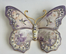 Enchanted Wings by Lena Liu Jewels Of Nature Butterfly Plaque, Bradford Exchange picture