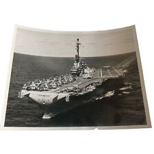 US Navy CV-16 USS Lexington 1943-1991 Photograph Print Front Bow View 8