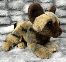 ⭐️CUSTOM⭐️ SOS Save Our Space African Wild Dog Painted Dog Stuffed Plush READ⬇️ picture