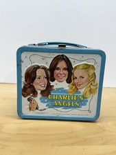 VINTAGE CHARLIE'S ANGELS ALADDIN METAL LUNCHBOX AND THERMOS COLLECTABLE SET 1978 picture