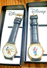 DISNEY Mickey and Minnie watches   LOT OF 2 picture