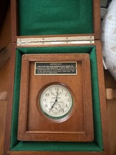Original 1942 WWII US Navy Hamilton Model 22 Marine Chronometer/Deck Watch, Case picture