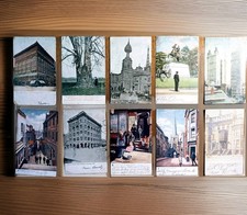Rare Lot Of Ten Pre 1910 Vertical Postcards. Undivided/Divided-Posted/Unposted. picture