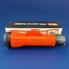 NEW IN BOX  Bright Star 2117 Flashlight 2-D-Cell Safety Loud Orange Division 1 picture