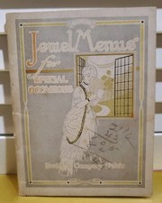 Antique 1919 Jewel Shortening Menus Special Occasions Recipe Booklet Swift Meats picture
