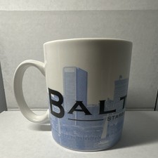 STARBUCKS Barista 2002 Baltimore Charm City NWT Skyline Series 1 Coffee Mug picture