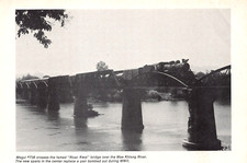 2-6-2 Steam Train Movie Location The Bridge On The River Kwai Vtg Mag Excerpt picture