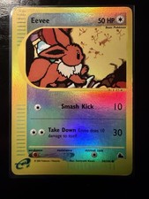 Eevee #54 Reverse Holofoil Skyridge Pokemon Card MP picture