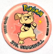 TAZO POKEMON EC1 #210 SHINY GRANBULL 2023 Johto PERU South America Flips Taps picture