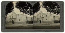 TEXAS STEREOVIEW - San Antonio - The Alamo - Keystone 