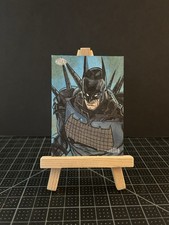 2024-2025 Upper Deck DC Annual AP Sketch Card Absolute Batman by Michael Munshaw picture