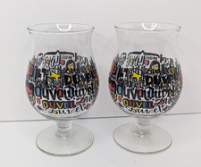 DUVEL Moortgat Brewery Artist Series Dennis Meyers LTD Edition Tulip Beer Glass picture