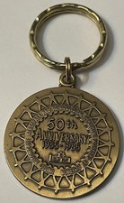 Vintage Keychain Local UAW 72 Union Kenosha Wisconsin 50th Anniversary 1935-1985 picture