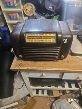 Vintage Philco 46-131 Bakelite Farm Tube Radio  Untested For Parts  picture