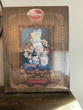 RARE DISNEY FRAMED PINOCCHIO ART CANVAS PRINT POSTER FRAME LE 1200 picture