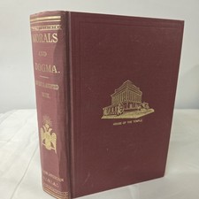 VTG Morals& Dogma Albert Pike House of the Temple Scottish Rite Freemasonry Bin1 picture