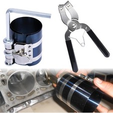Piston Ring Compressor Tool, Car Engine Piston Ring Installer Removal Kit | picture