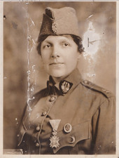 1917 Press Photo Dr. Rosalie Slaughter, Served as a Medic in the War picture