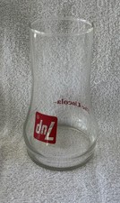 1970’s The Uncola 7UP Upside Down Glass 7-UP Soda Pop Glass 5.75” EUC        w6 picture