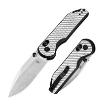 Kizer Assassin Folding Pocket Knife Nitro-V Blade G10 Carbon Handle V3549A3 picture