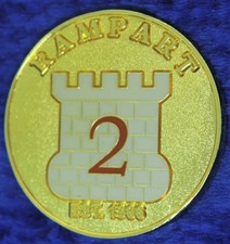 LAPD Rampart Division Los Angeles Police Department Challenge Coin picture
