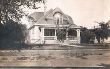 VINTAGE POSTCARD FRONT & SIDE VIEW OF HOUSE ON 