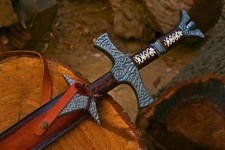 Handmade Skyrim Sword Replica Stainless Steel Dragonborn Cosplay Medieval Gift picture