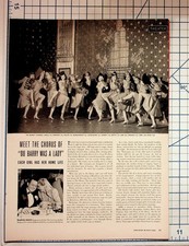 1940 LIFE Magazine DU BARRY WAS A LADY Chorus Girls Article Ads Ephemera picture