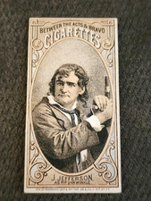 1880s Between the Acts & Bravo Cigarettes Joseph Jefferson as Rip Van Wrinkle picture