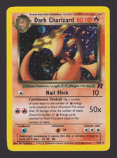 2000 Pokemon Dark Charizard 4/82 Team Rocket Holo Unlimited WOTC picture
