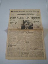 Evening Outlook, June 6, 1968, Robert Kennedy Killed picture
