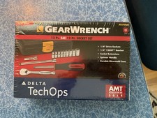 Delta Tech Ops Gear Wrench Tool Set 13pc 12pt SAE Socket Set AMT Day 2014 New picture