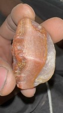 Lake Superior Agate Separate Float Faces Incredible Bands And Amazing Eye Clean picture