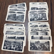 A Trip Through Sears Roebuck & Co. Stereoview Cards Set of 36 Incomplete 1900’s picture
