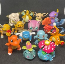 Pokemon Moncolle 15 Piece Soft Vinyl Figure Set Rare Authentic Collectible picture
