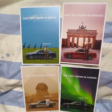 0824 Toyota Crown 12 Colors 4 Etsushi Toyokawa Postcard Novelty 2015 picture